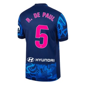 Maillot Foot Atlético Madrid R. De Paul 5 Troisieme 2024-25